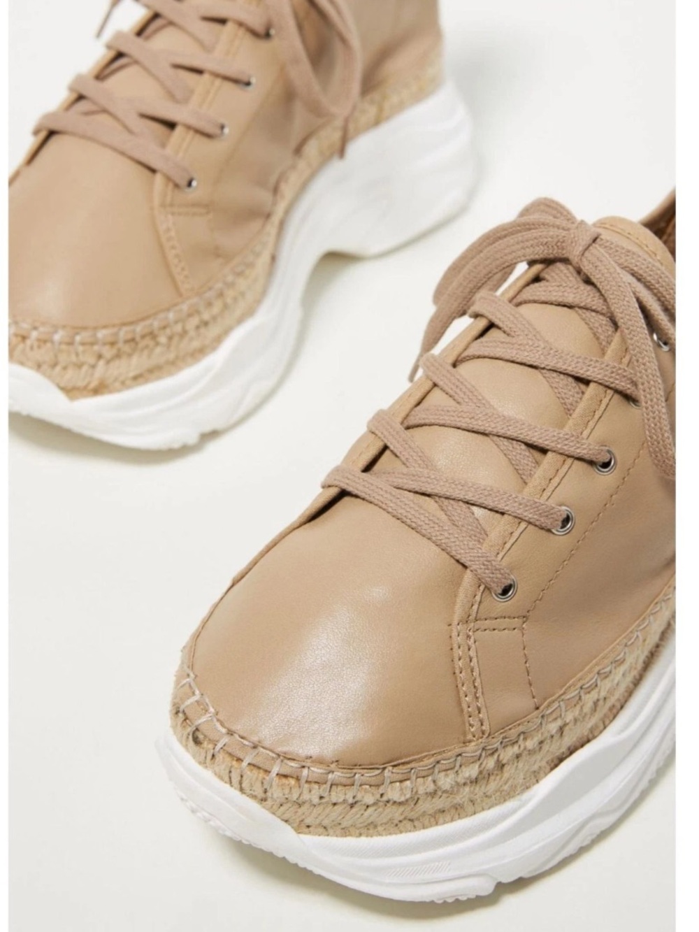 NIB Anthropologie Platform Espadrille Sneaker